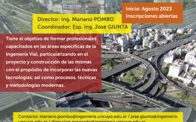 Postgrado Especialización en Ingeniería Vial